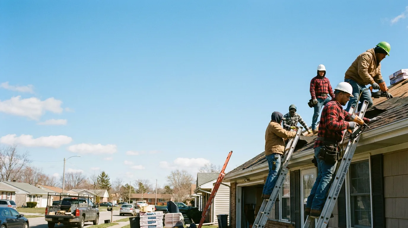 Roofing in Otisco, IN near me